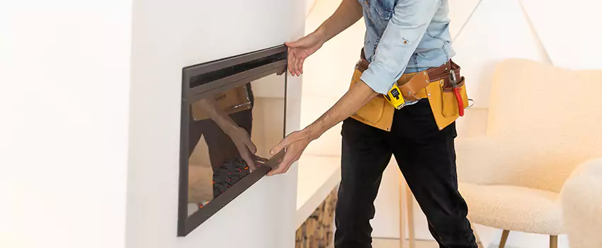 Metal Fireplace Installation in Fairview Heights, Illinois