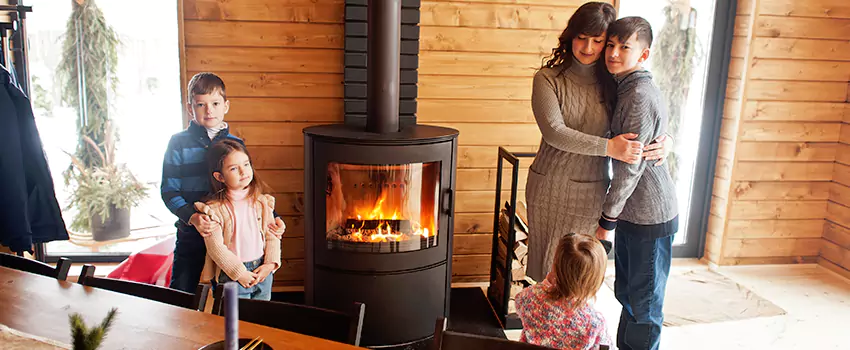 Morso Cast Iron Fireplace Insert Installation in Fairview Heights, Illinois